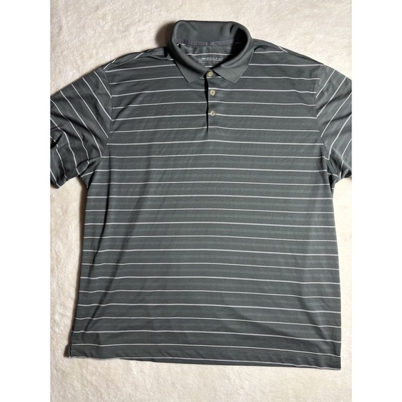 Nike Other - Nike Golf Dri-Fit Striped Polo Shirt Mens Size XXL